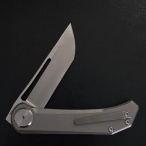 Aurora Knife and Tool Truffles in S35VN + Gray Titanium