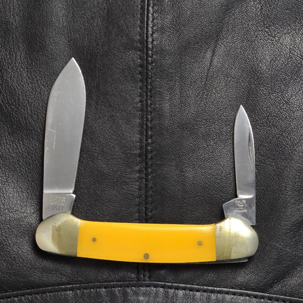 Vintage German Folding Knife Hen & Rooster/ Bertram 252 Y – gallery image 3