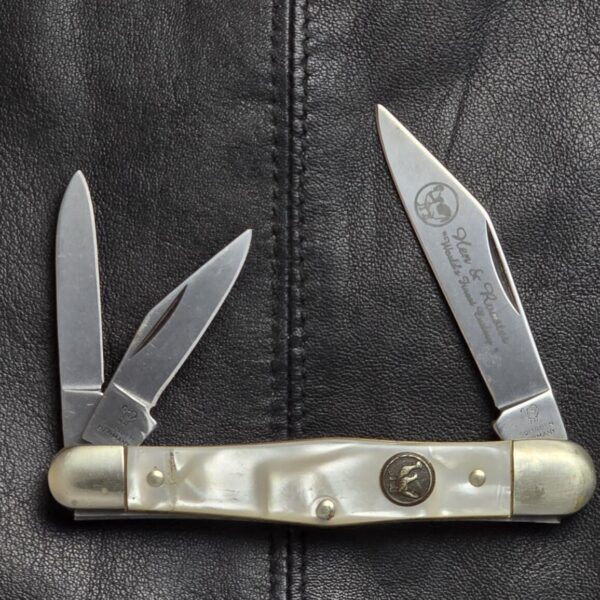 Vintage German Folding Knife Hen & Rooster/ Bertram373c-wf – gallery image 1