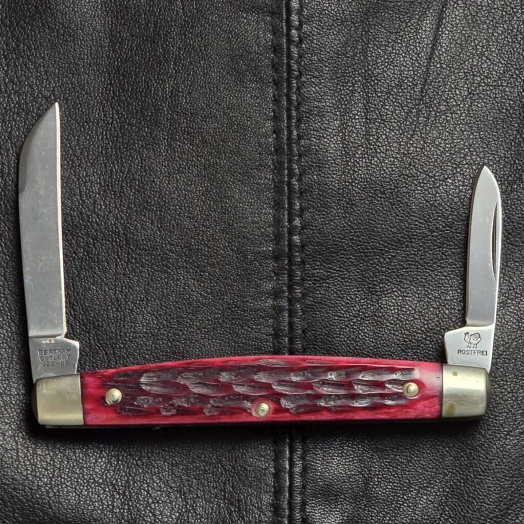 Vintage German Folding Knife Hen & Rooster/ Bertram 322 BS – gallery image 3