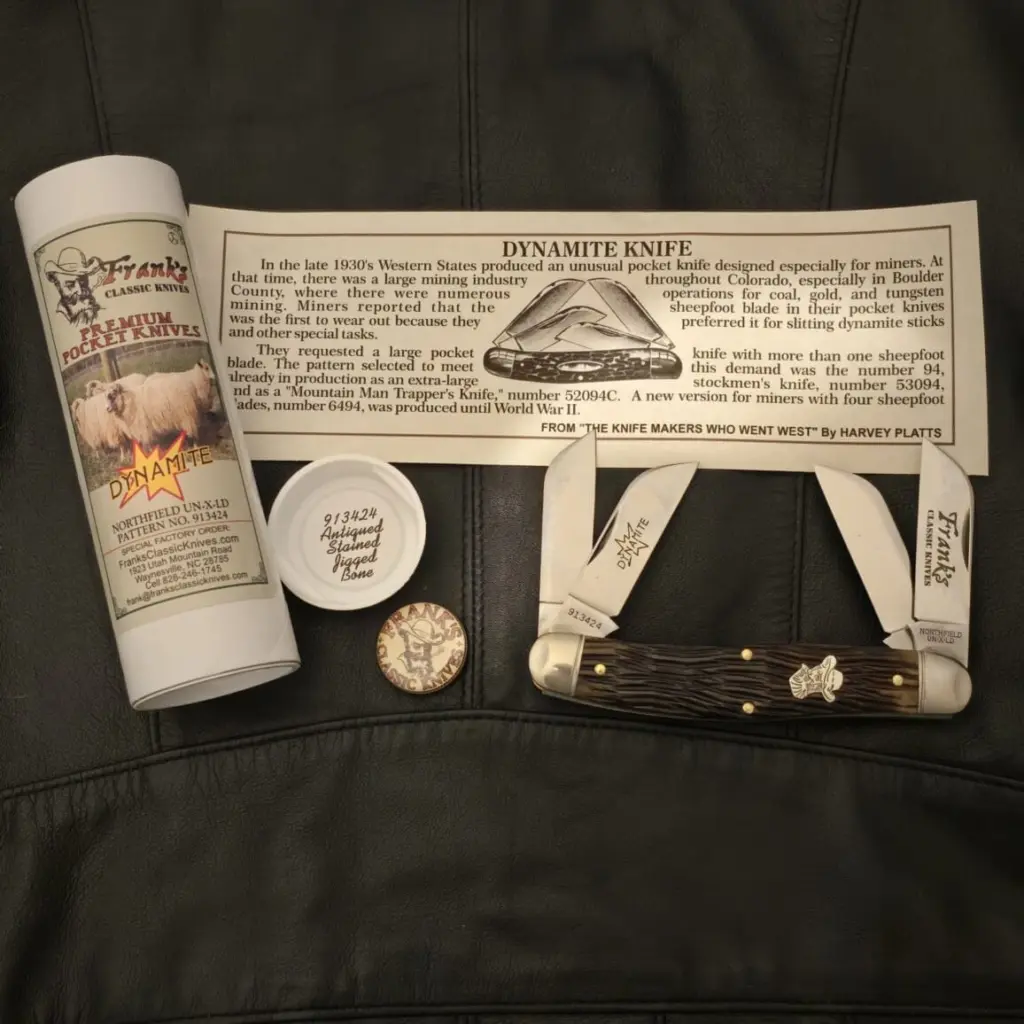 Great Eastern Cutlery #913424 Antiqued Bone knife for sale