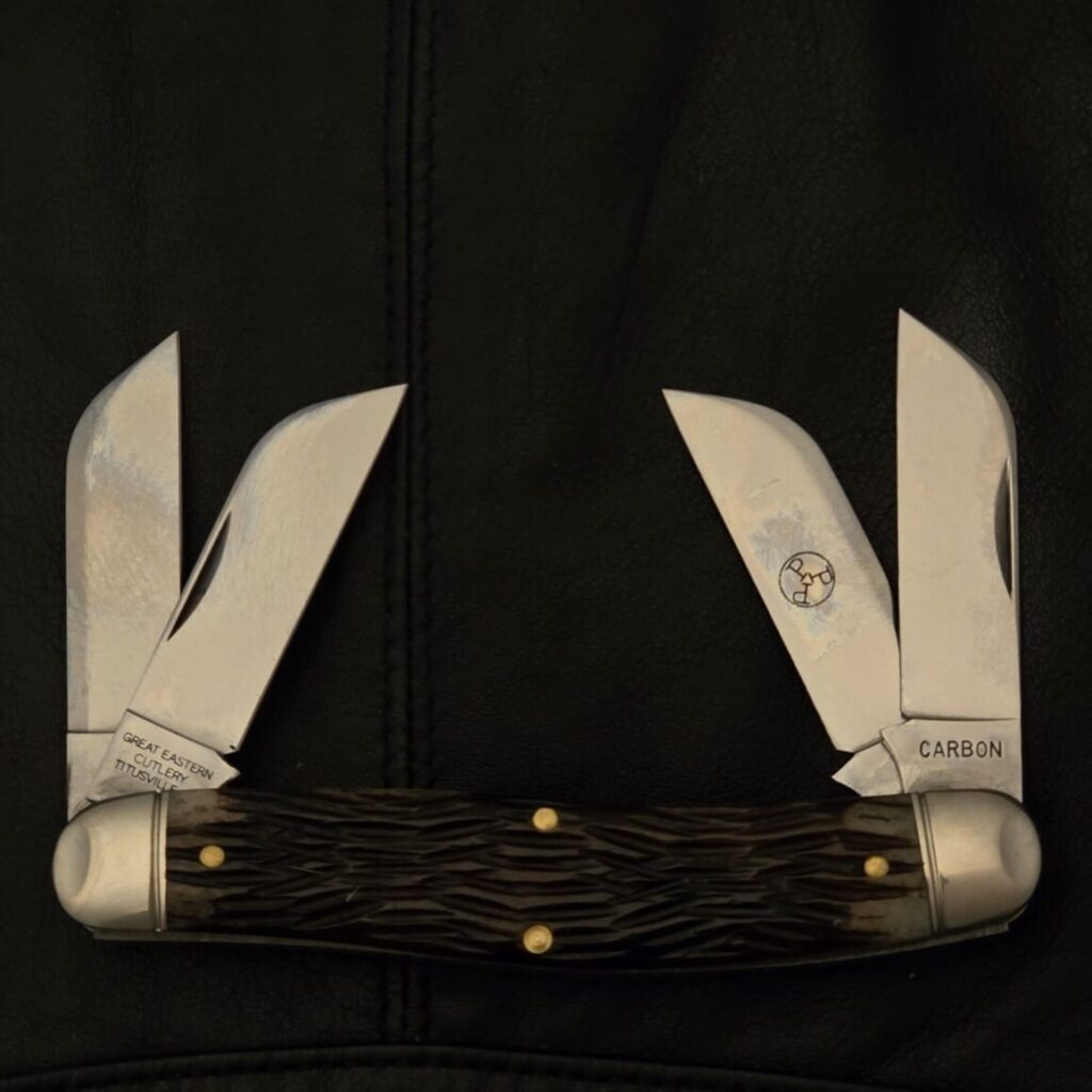 Great Eastern Cutlery #913424 Antiqued Bone knife for sale