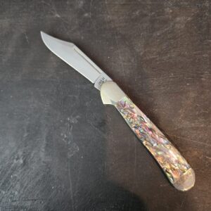 Case XX USA 47866 Abalone Smooth Mini Copper Lock No. 12020