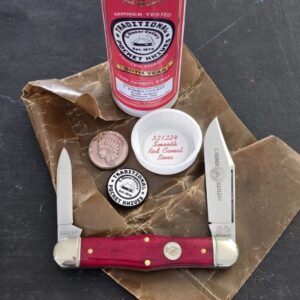 Great Eastern Cutlery #321224 Smooth Red Camel Bone (Traditional Pocket Knives SFO) knives for sale