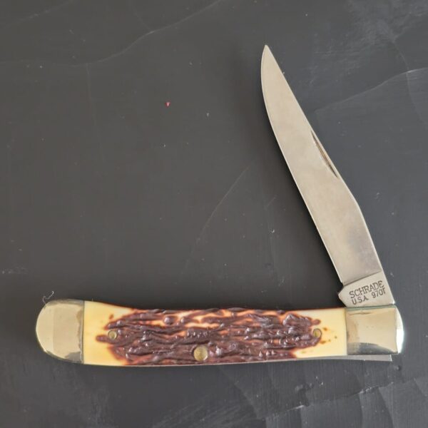 Schrade USA 970T Single Blade Folding Knife – gallery image 1