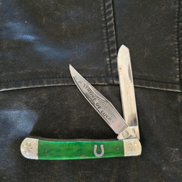 Rough Rider Trapper in Smooth Green Bone – gallery image 1