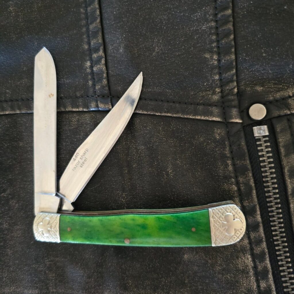 Rough Rider Trapper in Smooth Green Bone – gallery image 4