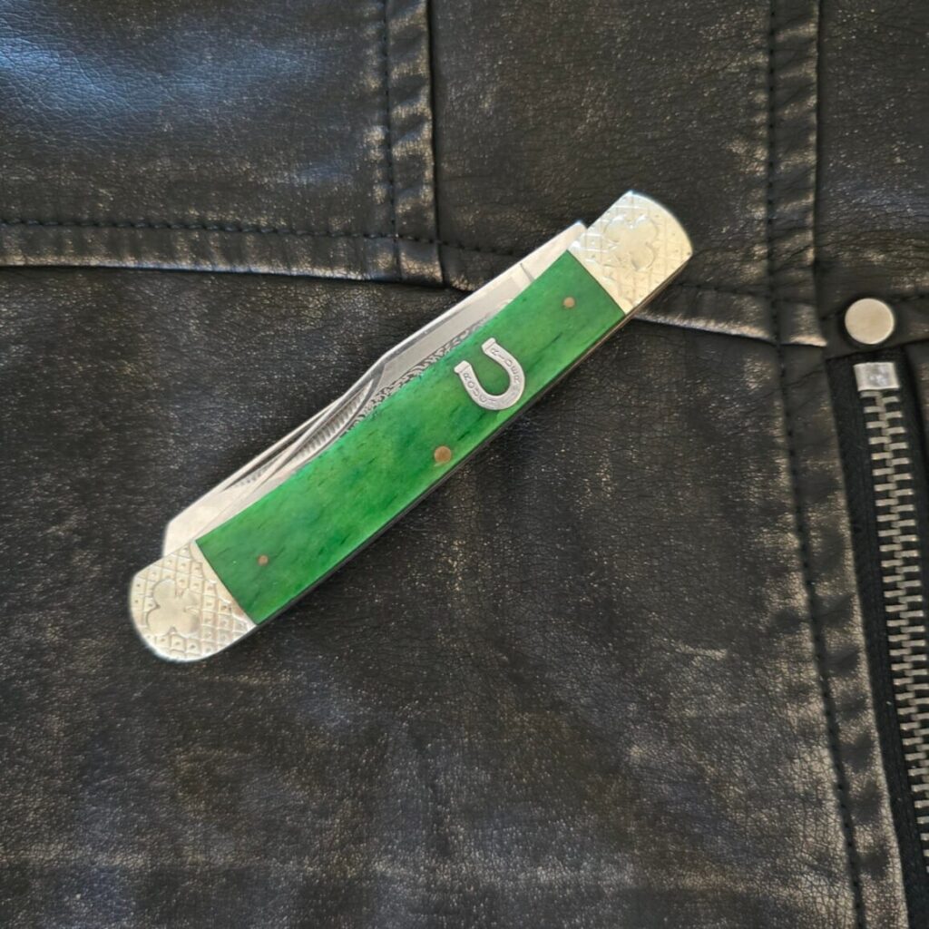 Rough Rider Trapper in Smooth Green Bone – gallery image 3