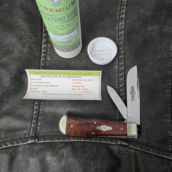 Great Eastern Cutlery #734209 JFB Snakewood SN 19 (50 made) – gallery image 1