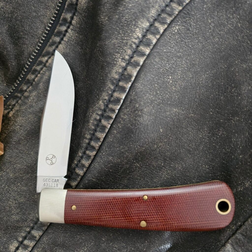 Great Eastern Cutlery #431118 Natural Canvas Micarta – gallery image 3
