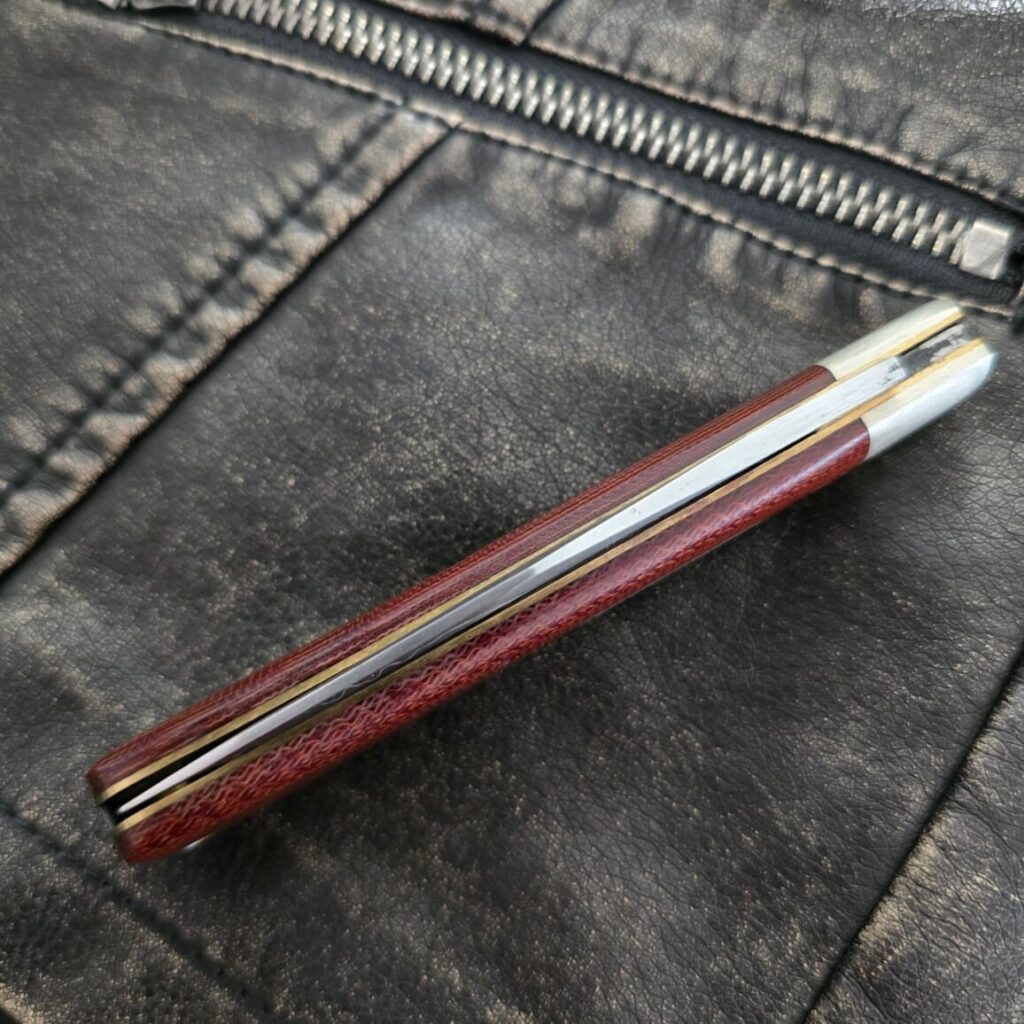 Great Eastern Cutlery #431118 Natural Canvas Micarta – gallery image 2
