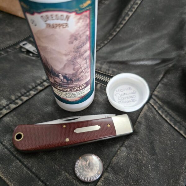 Great Eastern Cutlery #431118 Natural Canvas Micarta – gallery image 1