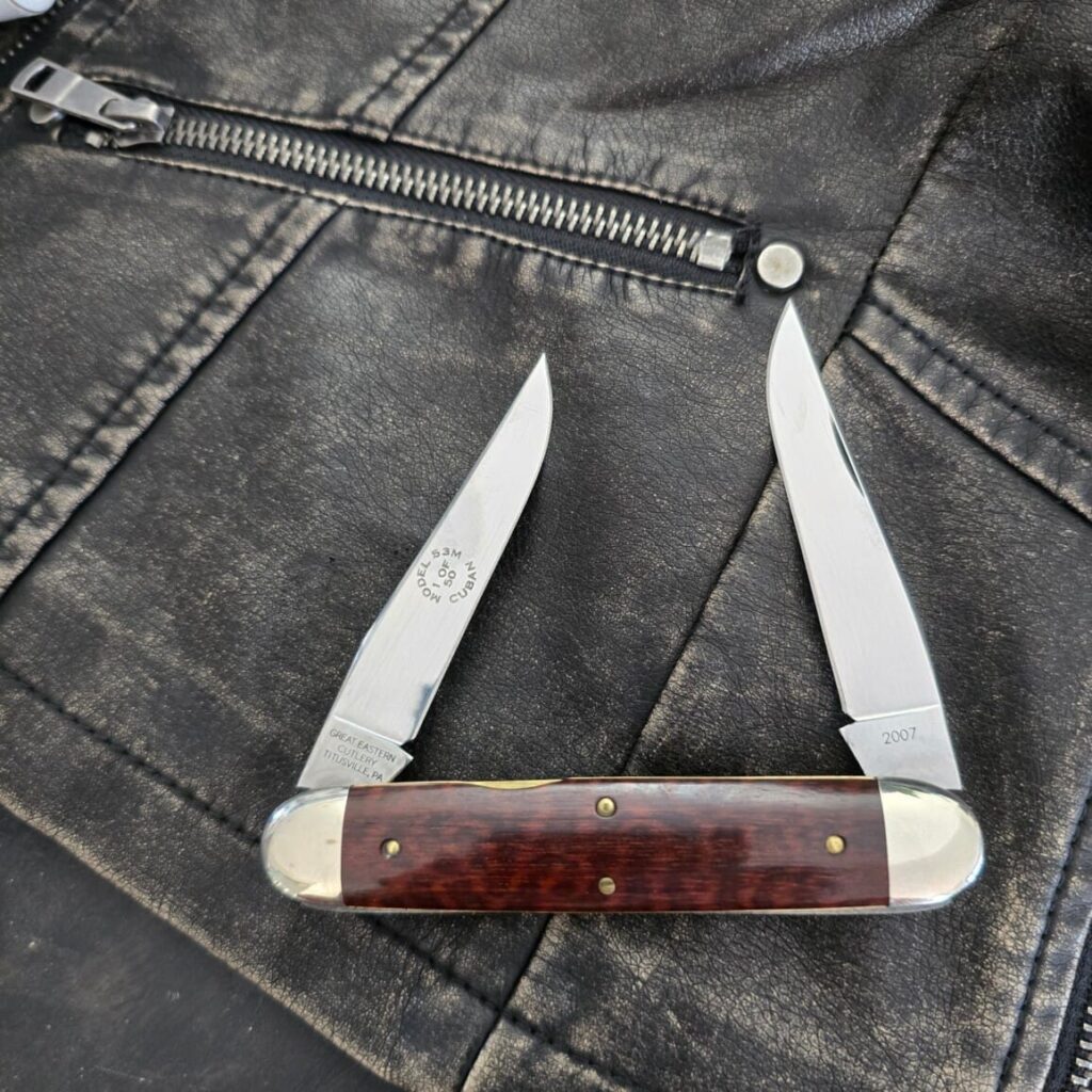 Great Eastern Cutlery #53 M 2007 Snakewood Cuban SN039 – gallery image 4