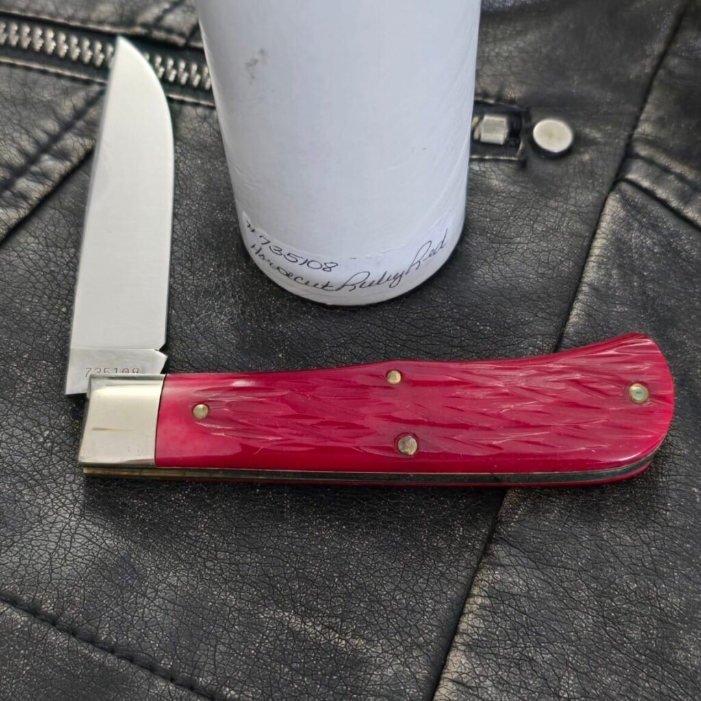 Great Eastern Cutlery #735108 Horse Cut Ruby Red Bone – gallery image 5