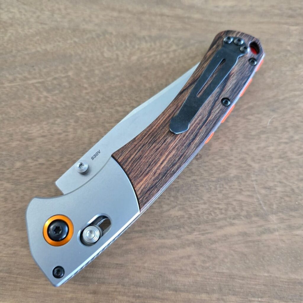 Benchmade, Inc. 15080-2 Crooked River in Dymondwood and CPM-S30V – gallery image 3