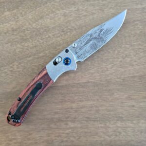 Benchmade 15085-2204 Mini Crooked River Limited Edition Artist Series Ringneck Pheasant