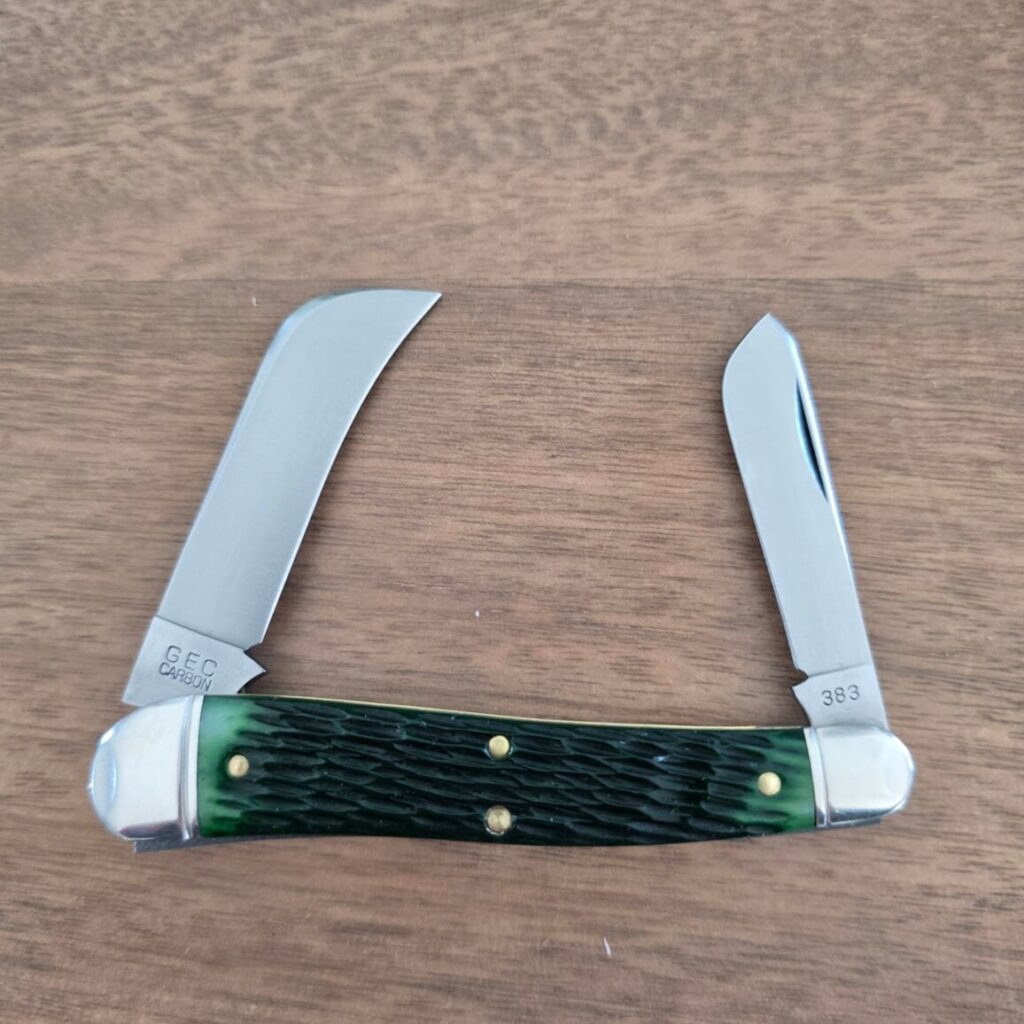 Great Eastern Cutlery #383225 Tractor Green Jigged Bone Satin – gallery image 4