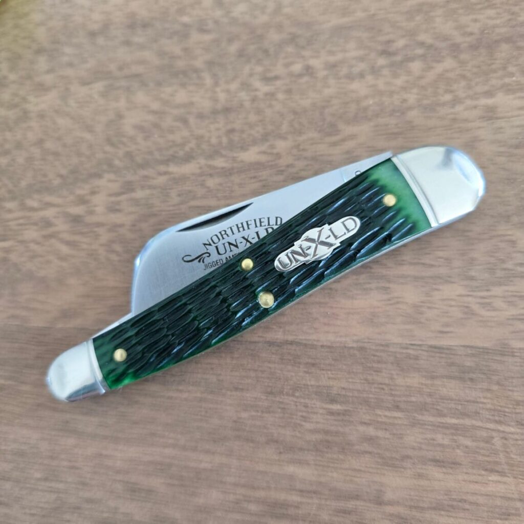 Great Eastern Cutlery #383225 Tractor Green Jigged Bone Satin – gallery image 2