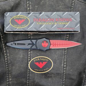 Paragon Knives Warlock BLK-S/G-CR