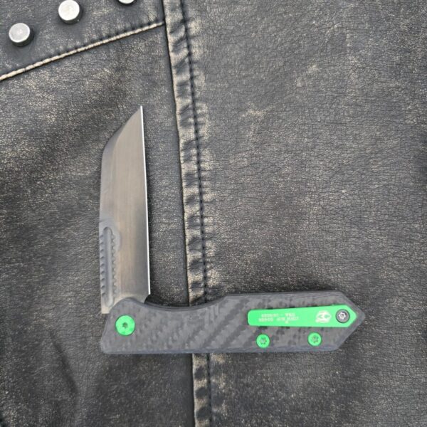 Heretic Jinn DLC Toxic Green Hardware Carbon Fiber H013-6A-CFTX