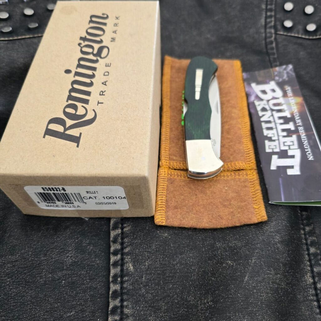 Remington Bullet 1 of 2500 R50032-B Green Smooth Wood 2019 – gallery image 6