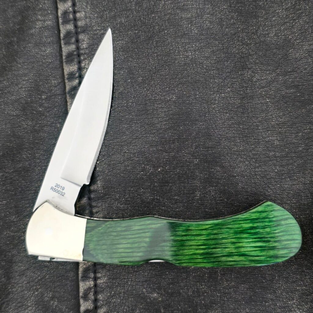Remington Bullet 1 of 2500 R50032-B Green Smooth Wood 2019 – gallery image 5