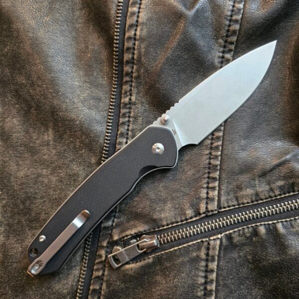 CJRB CUTLERY Pocket Knife Pyrite (J1925L) Button Lock