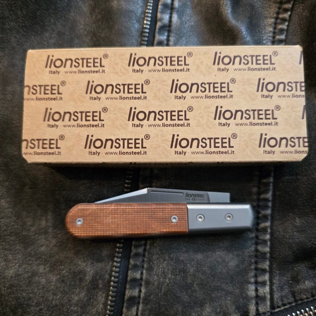 Lionsteel CK Edition in M390 and Brown Micarta – gallery image 2