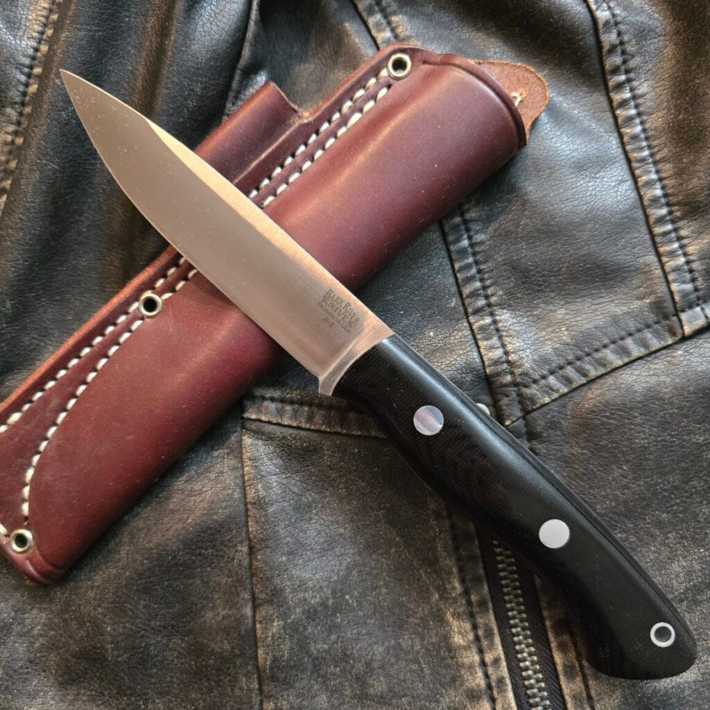 Bark River Aurora in Black Canvas Micarta – gallery image 4