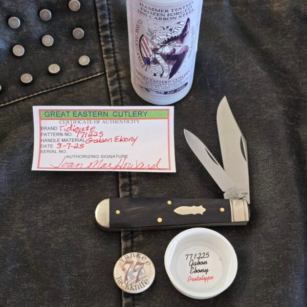 Great Eastern Cutlery #771225 Gabon Ebony PROTOTYPE – gallery image 1