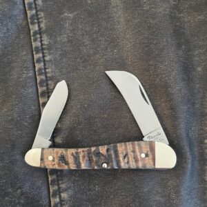 Titusville Cutlery Rooster Comb Lightning Wood by Daniels 03/2025 (1 of 15)