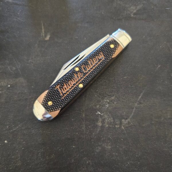 Great Eastern Cutlery #771225 Checkered Rawhide Richlite