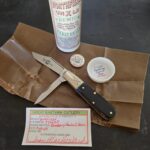 Great Eastern Cutlery #771225 Blueberry Sawcut Bone Prototype