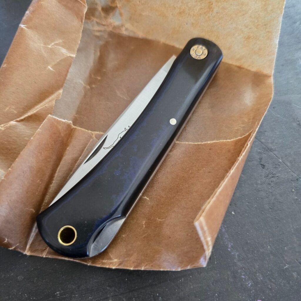 Great Eastern Cutlery #215124 LB Blue Black Richlite – gallery image 2