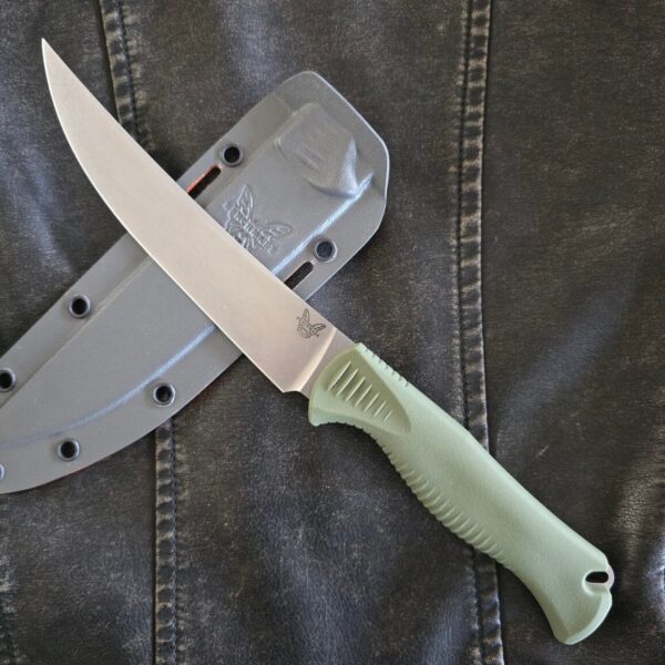 Benchmade 6" Meatcrafter 15505-04 Select Edge Fixed Blade in CPM-154