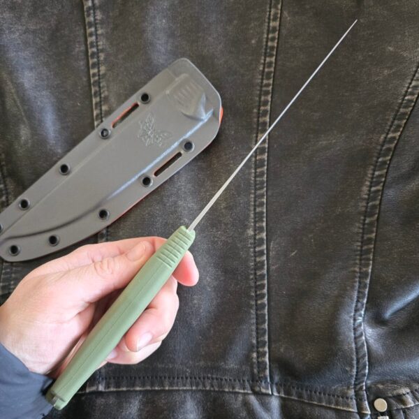 Benchmade 6" Meatcrafter 15505-04 Select Edge Fixed Blade in CPM-154