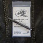 Hinderer Knives 4.5" Investigator Pen 01 Tool Steel Parkerized RGK-INV-3058