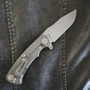 Hinderer Knives Project X S45VN Clip Point Tri-Way Battle Bronze Black G10