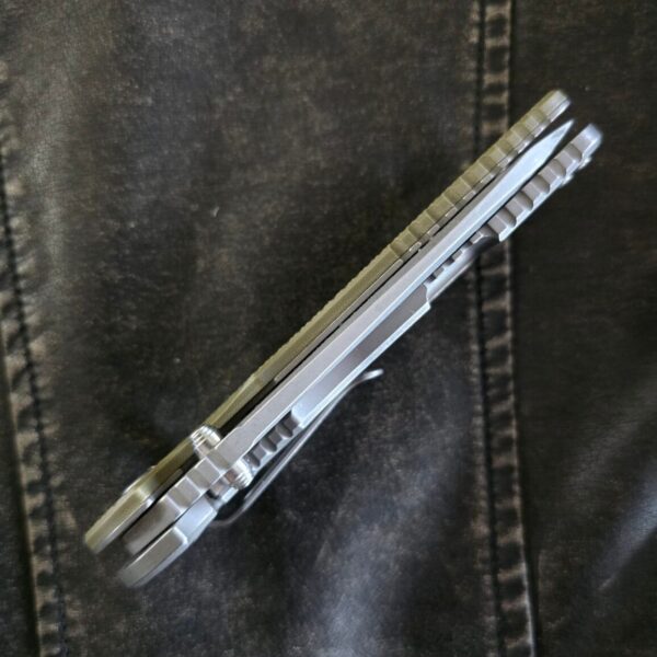 Hinderer Knives XM-24 4" Spearpoint Tri-Way Working Finish OD Green G10