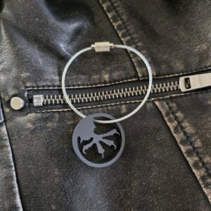Microtech Claw Logo Keychain