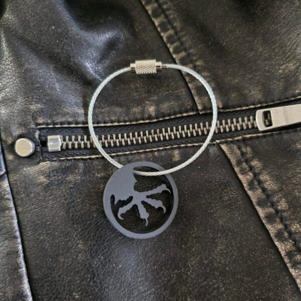Microtech Claw Logo Keychain