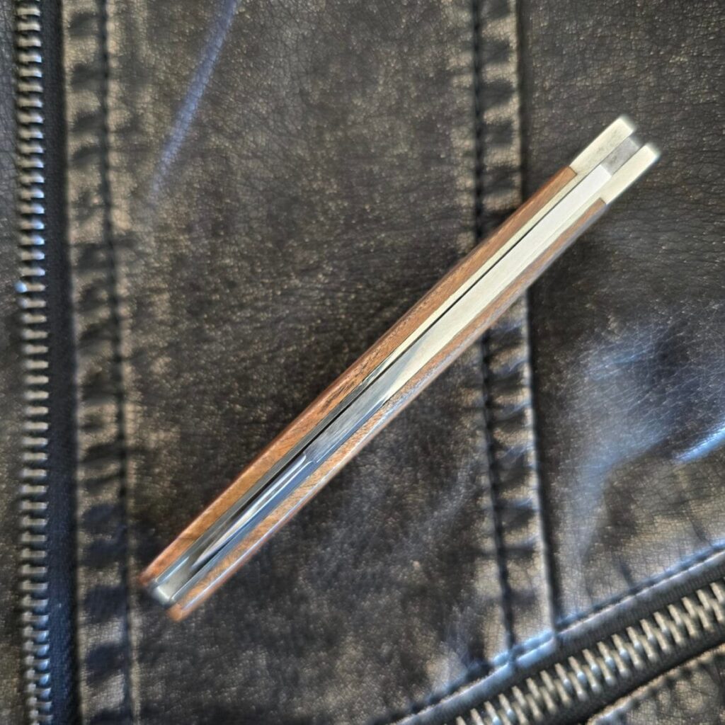 Titusville Cutlery Lexingtonian in Holy Olive Wood and 1095 Carbon by Daniels 03/2025 (1 of 15) – gallery image 3