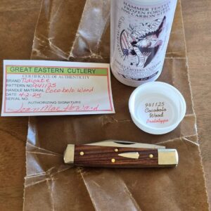 Great Eastern Cutlery #941125 Cocobolo Wood PROTOTYPE