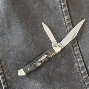 Case XX USA Buffalo Horn Peanut BH220 SS No 65014