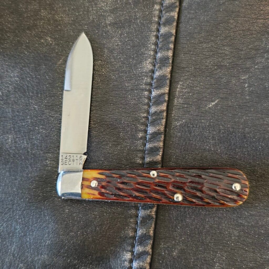 Great Eastern Cutlery #142116 Antique Yellow Jig Bone Boy's Knife knife for sale
