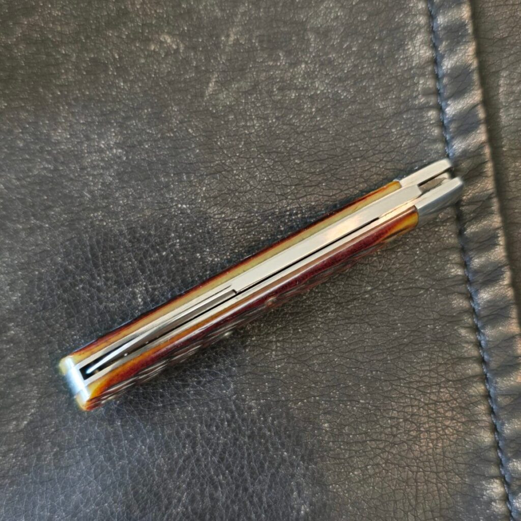 Great Eastern Cutlery #142116 Antique Yellow Jig Bone Boy's Knife knife for sale