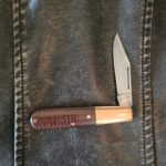 Boker Barlow Solingen SMKW Exclusive Copper Burlap Micarta O1 Tool Steel 111517