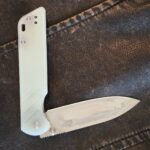 QSP Jade / D2 Folder (used) knife for sale