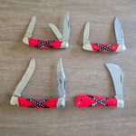 Rough Ryder Dixi Land Set of 4 Slip Joint Knives