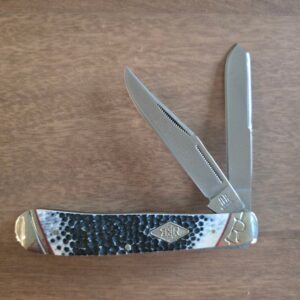 Rough Rider Trapper in Jigged Bone